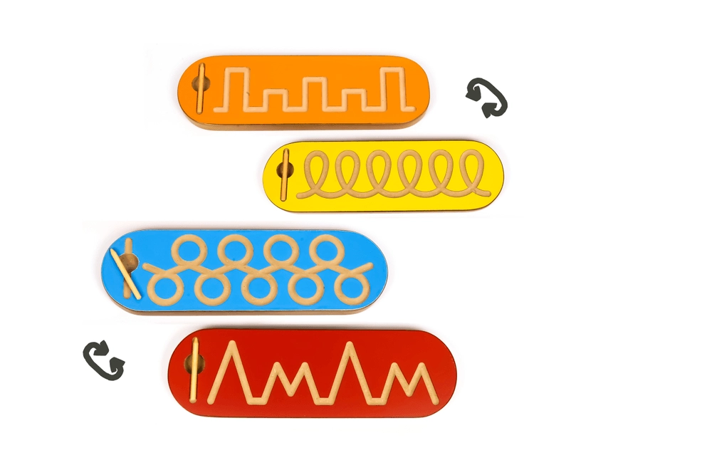 Pre-Writing Double Board Set - 3+ 2 pieces