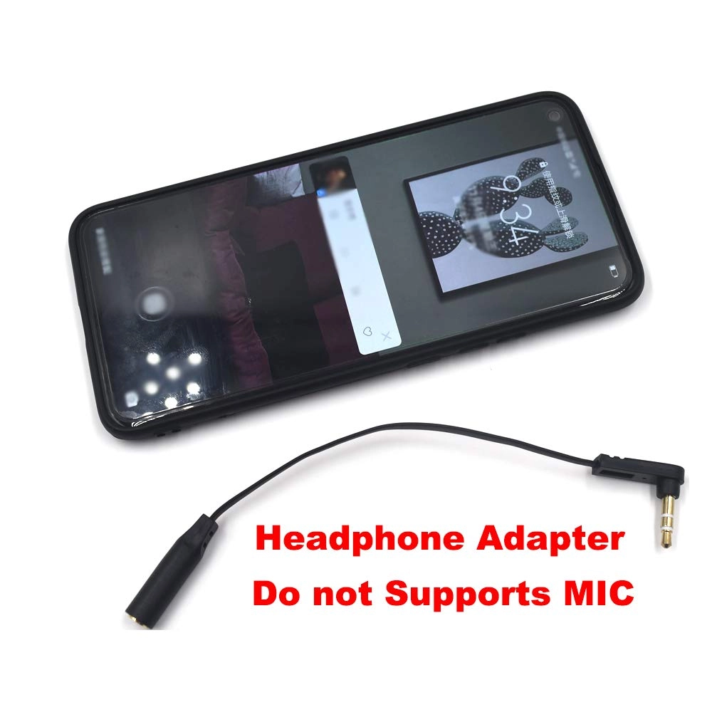 3.5mm TRS Jack Audio Flat Cable - 15cm Pack