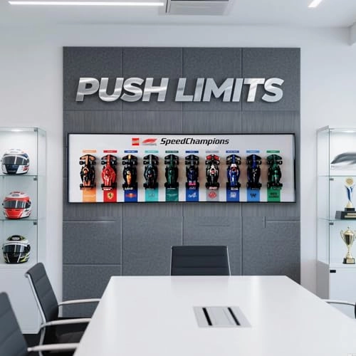 Le*go Speed Champions F1 Display Wall Mount