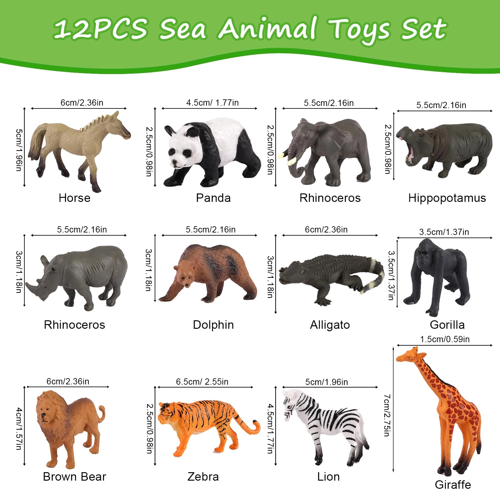 Farm Animals - 12 12