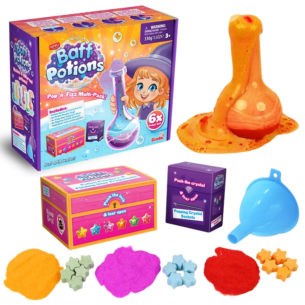 Zimpli Kids Baff Potions - Mix 6 Magical Potions