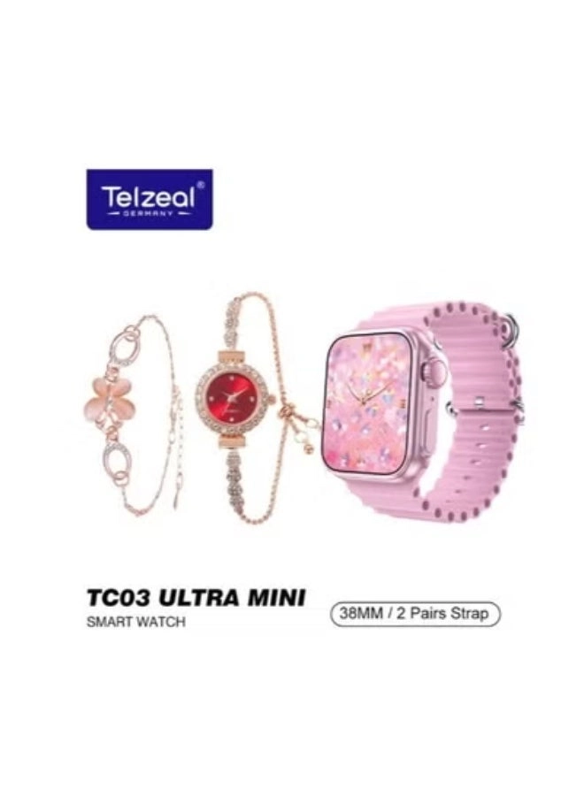 TC03 Ultra Mini 38mm Aluminium