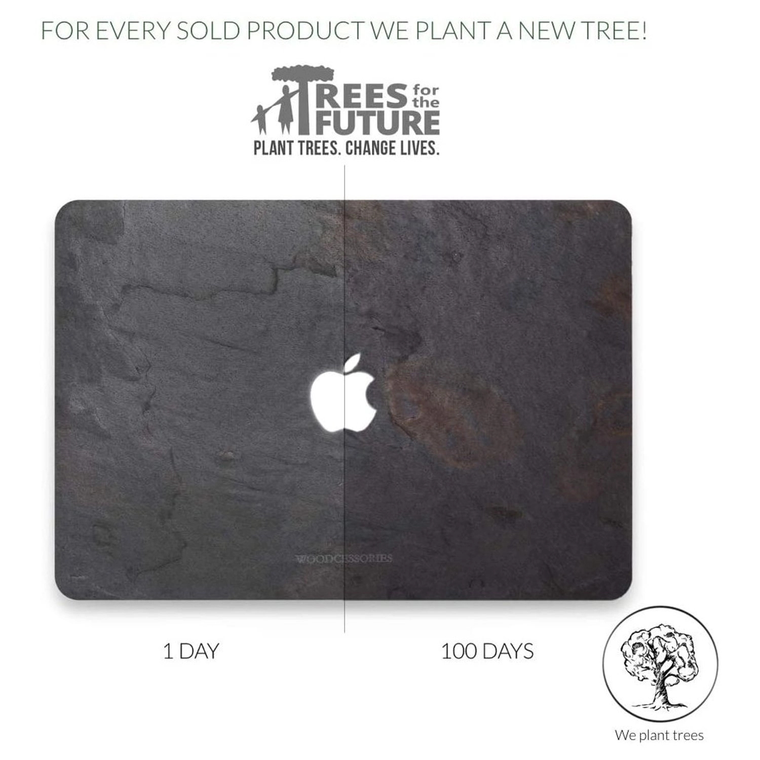 EcoSkin Stone Case for MacBook Pro 13-Inch (2016-2019) and MacBook Air 13-Inch (2018-2020)