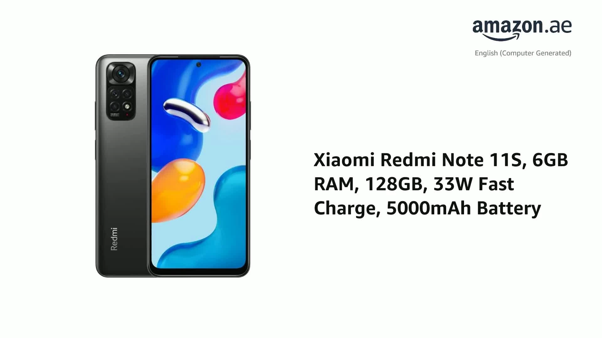 Redmi Note 11S - 6GB 128GB