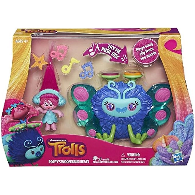 DREAMWORKS TROLLS Poppy Musical Toy