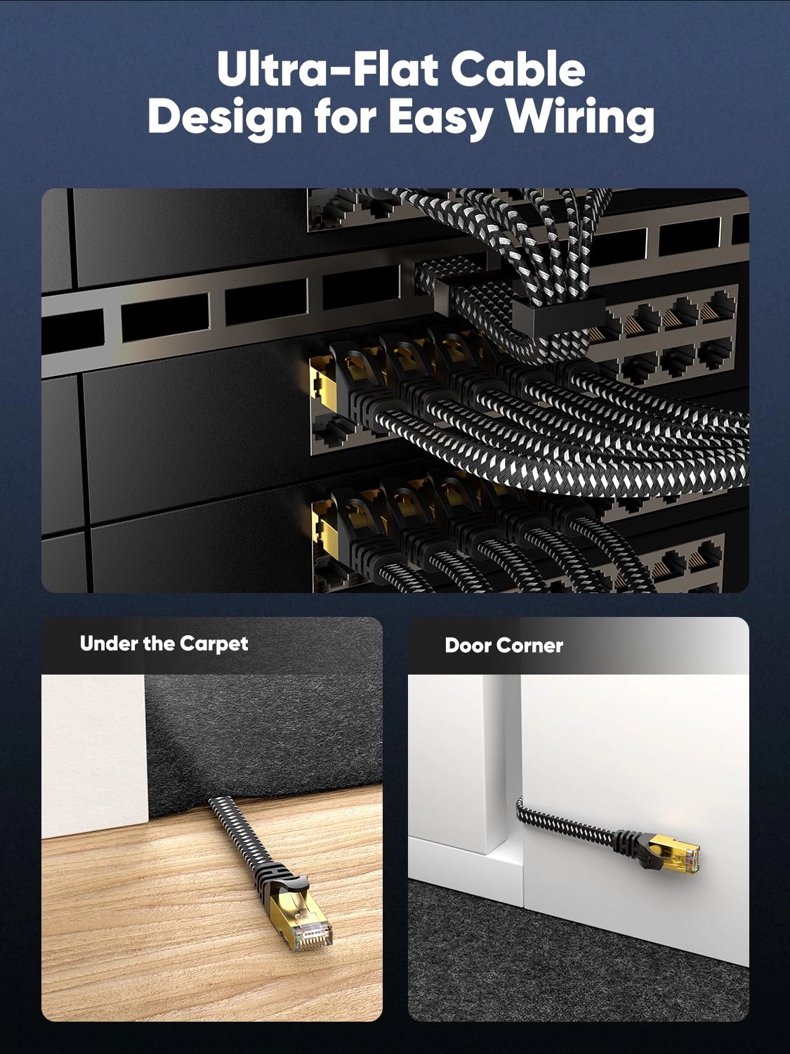 Cat 8 Ethernet Cable - 20 FT
