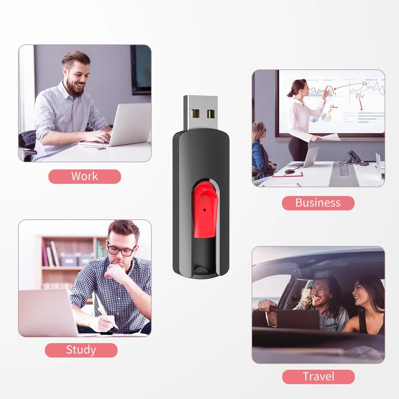 U200-BCFGHOPRUY10-16G - USB 2.0 16GB