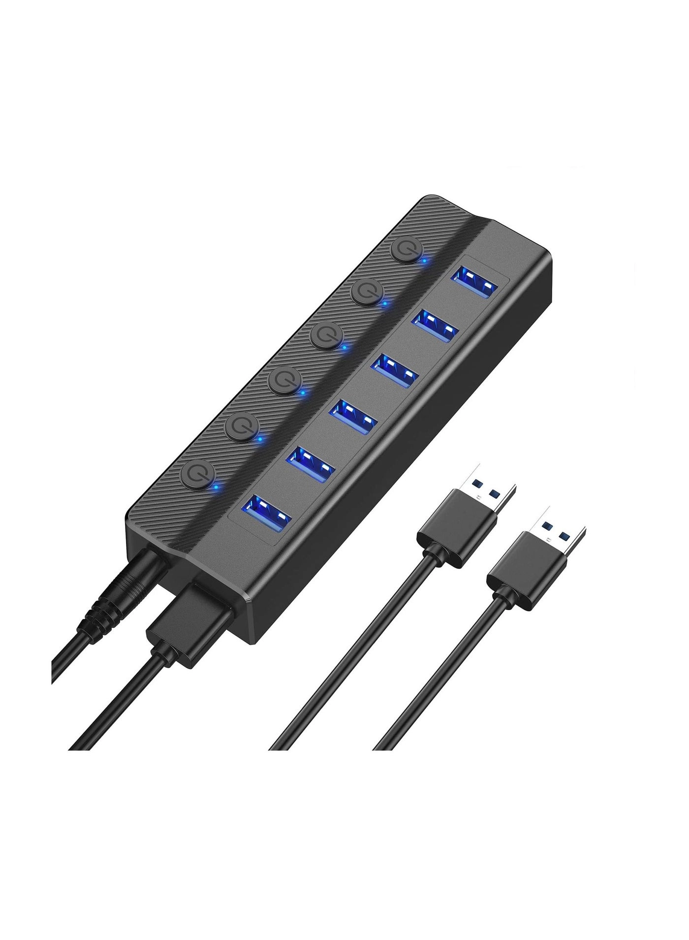 USB 3.0 Hub - 6-Port 5Gbps 3.3ft Cable