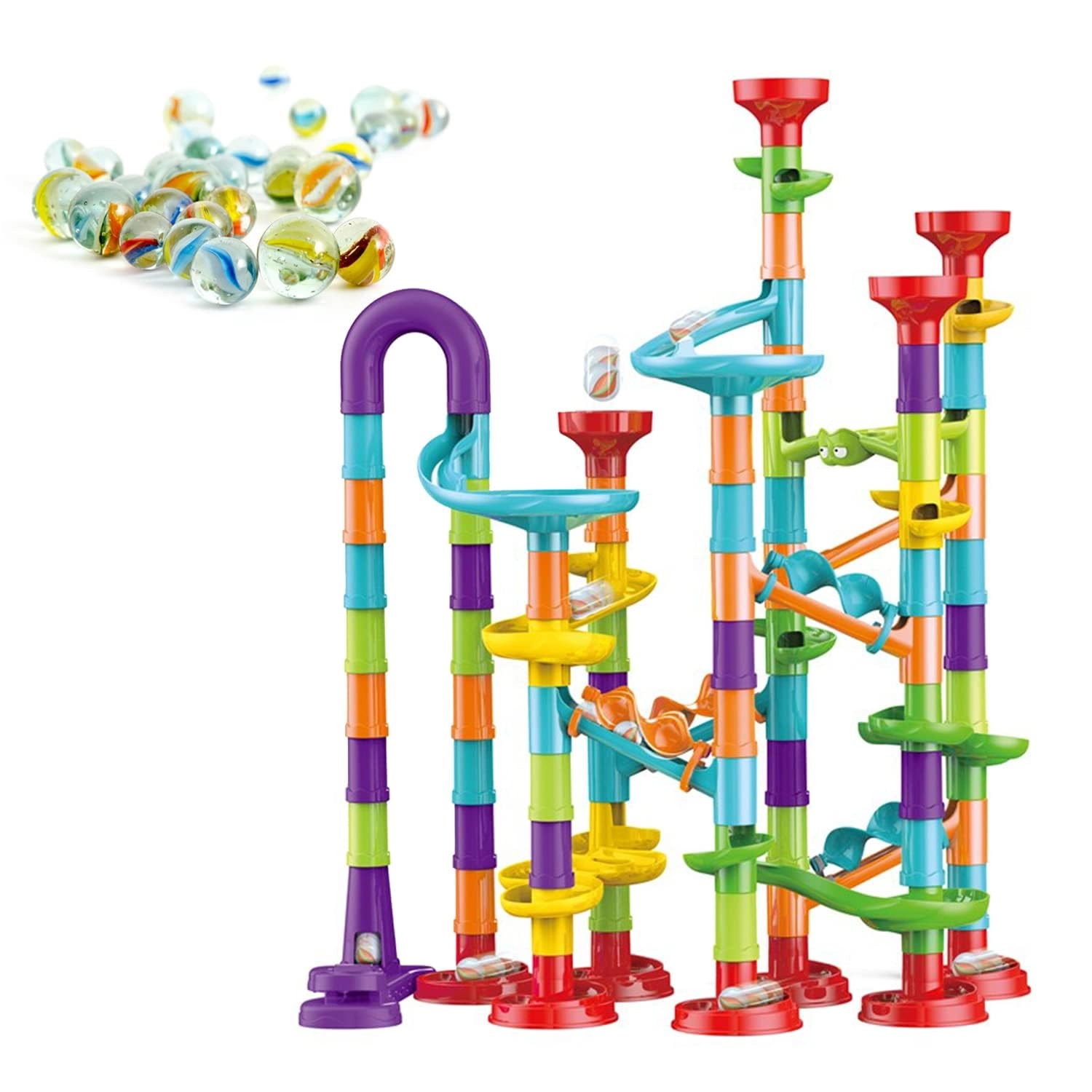 Le Vechtoo Marble Run Set - STEM Ages 4-8