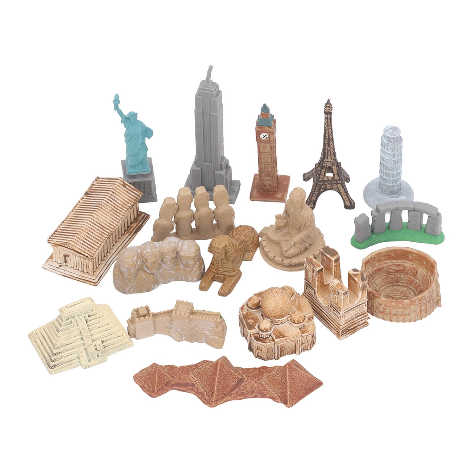 Hiraith Miniature Ancient Buildings Toys