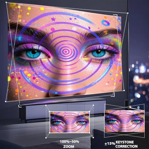 Smart WiFi Projector 450 ANSI 1080P