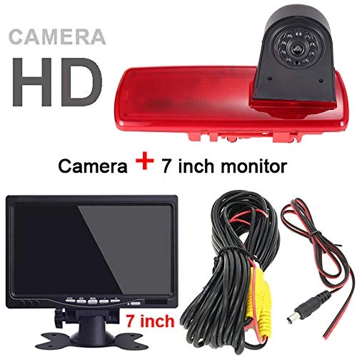 Car Rear view Camera - Night vision 628*586 pixels + Rear View Mirror - 7" LCD