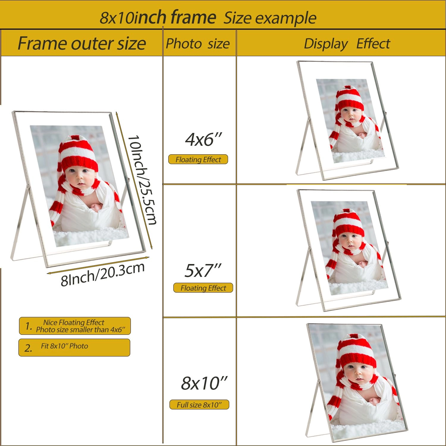 Floating Frame - 8x10'' Set