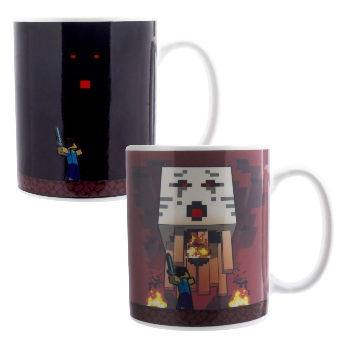 Paladone Minecraft Nether Heat Change Mug - 300 ml