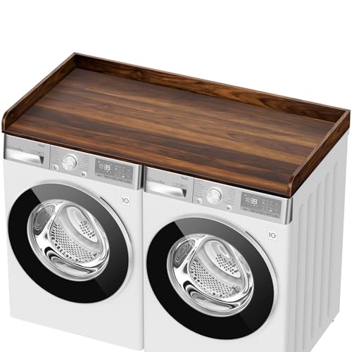 Washer Dryer Countertop - 27.5" D x 54" W Brown