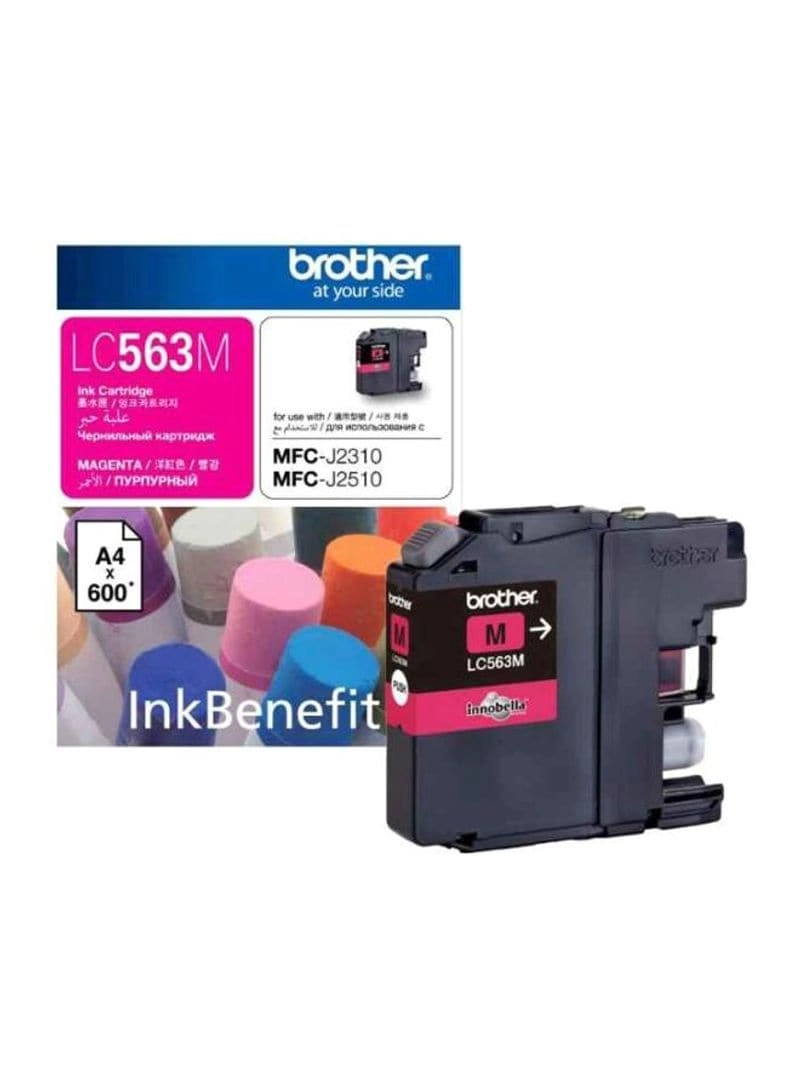 Brother LC563M Standard Yield Magenta Compatible