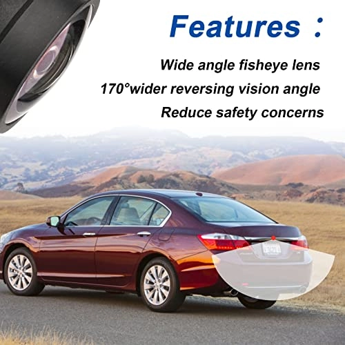 Backup Camera - Compatible with Honda Accord 2014 2015 2016 2017 Park Assist