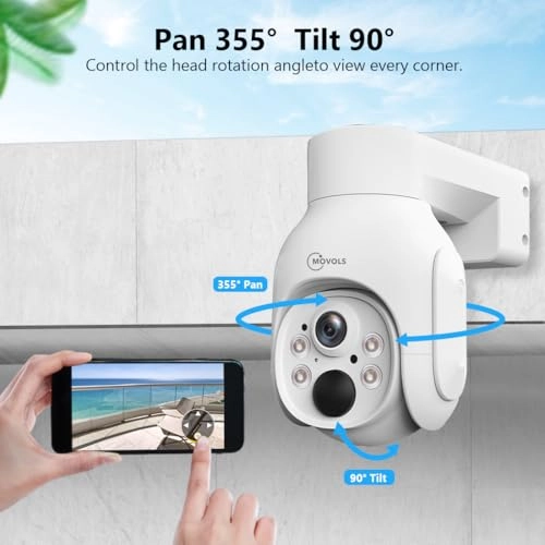 4MP Solar Security Camera System - 4PCS 10CH