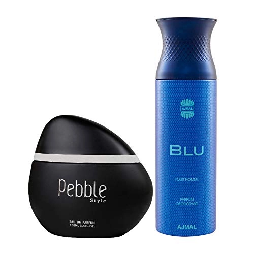 Pebble Style Eau De Parfum - 100ml + Blu Homme - 200ml