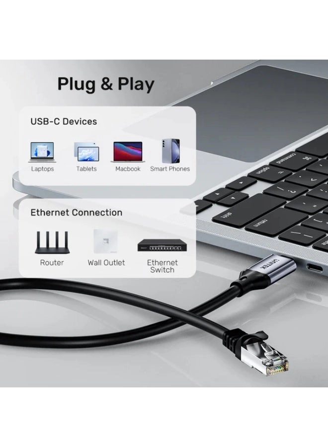 USB-C to Ethernet Cable - 3M