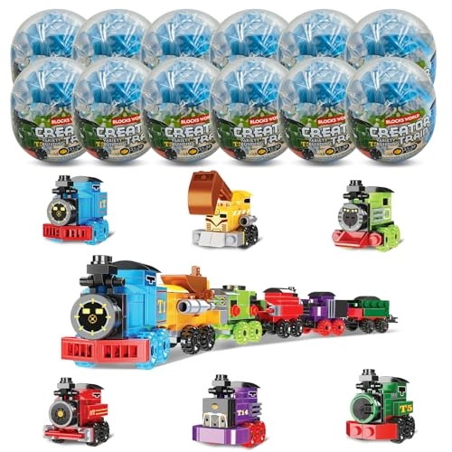 Mini Building Block Sets - 12pcs