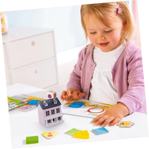 Miniature House - DIY Pink Wood