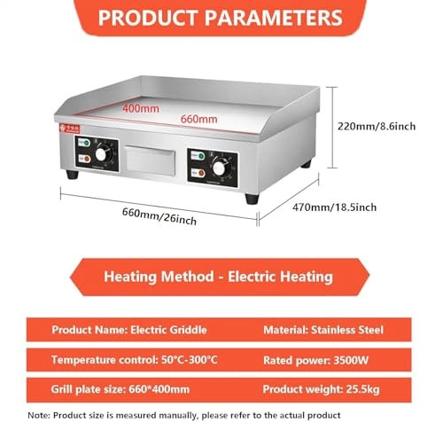 Electric Griddle - 660*400mm/730*400mm