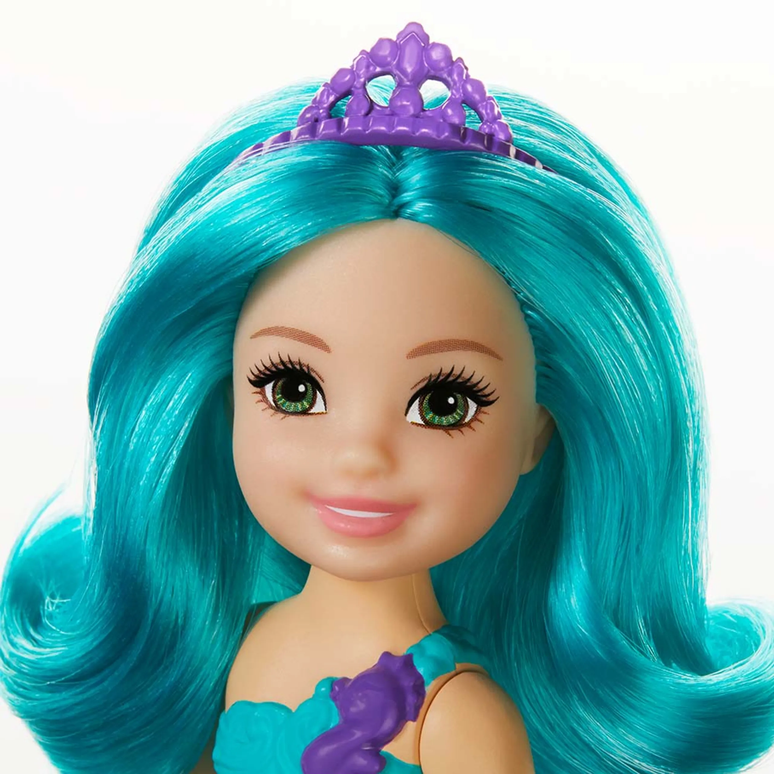Barbie Dreamtopia Chelsea Mermaid Doll - 6.5-Inch Multicolor Ages 3+