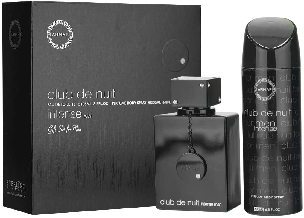 Sterling Perfumes Club De Nuit Intense Eau De Toilette - 105ml + Club De Nuit Intense Perfumed Body Spray - 200ml
