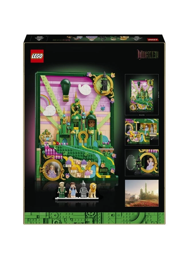 Emerald City Wall Art - Wicked 1518 Pieces