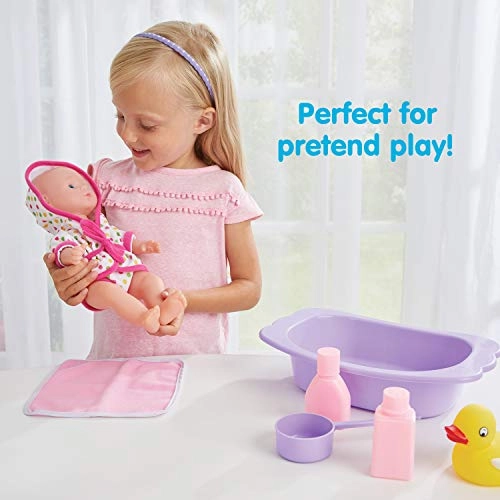 Bathtime Baby - 9 Piece Set pink