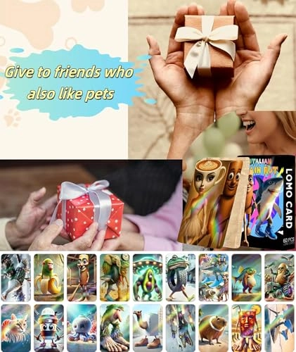 Brainrot Cards - 60PCS 2 Boxes Set