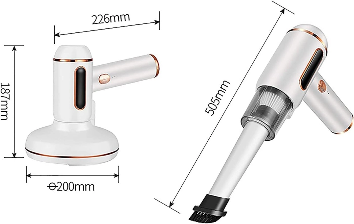 Handheld Mattress Vacuum - Cordless UV 10,000Pa