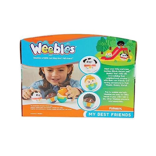 Weebles My Best Friends - 12 months and up 3 pieces