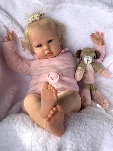 Ellie Reborn Baby Doll - 24 inches Silicone vinyl Ages 3+