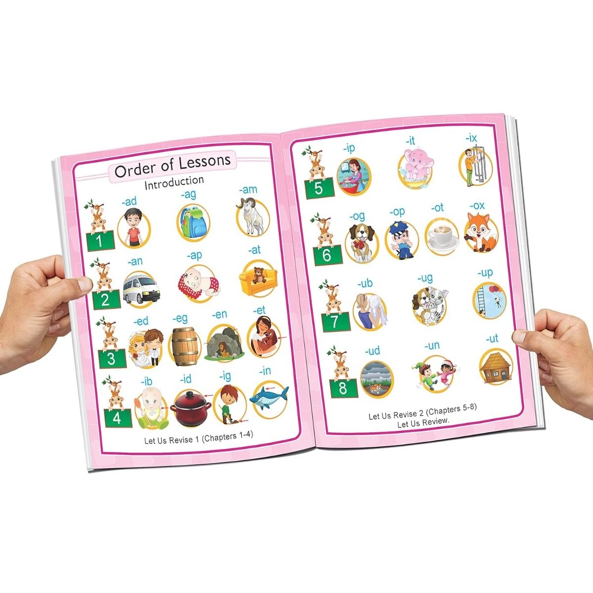 Learn With Phonics Book - 4-8 Years 5 pieces