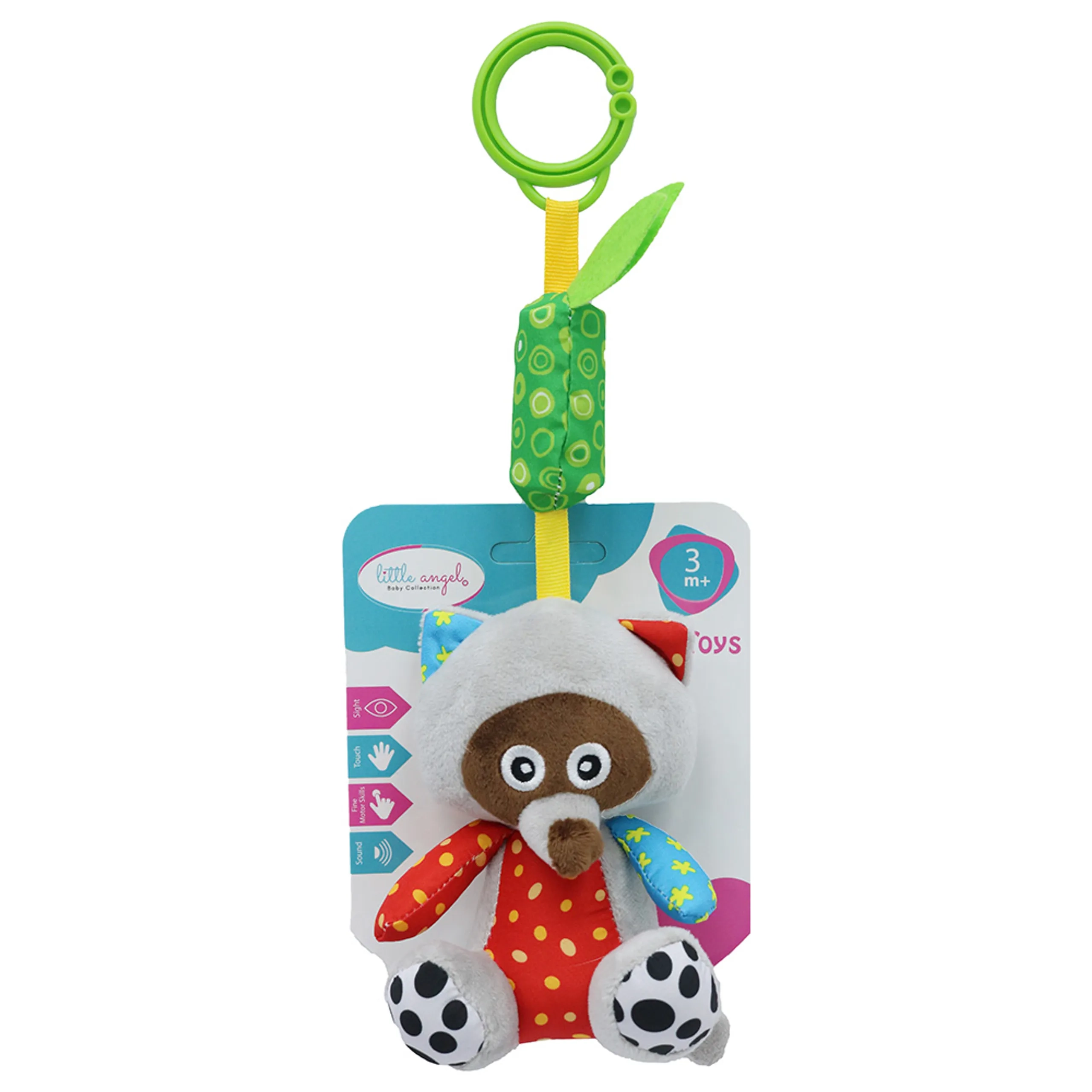 Baby Stroller Plush Hanging Mobile Rattle Toy - Suitable for 3 months and above