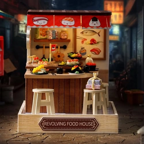 DIY Miniature Dollhouse Kit - Warm Moment 1:24