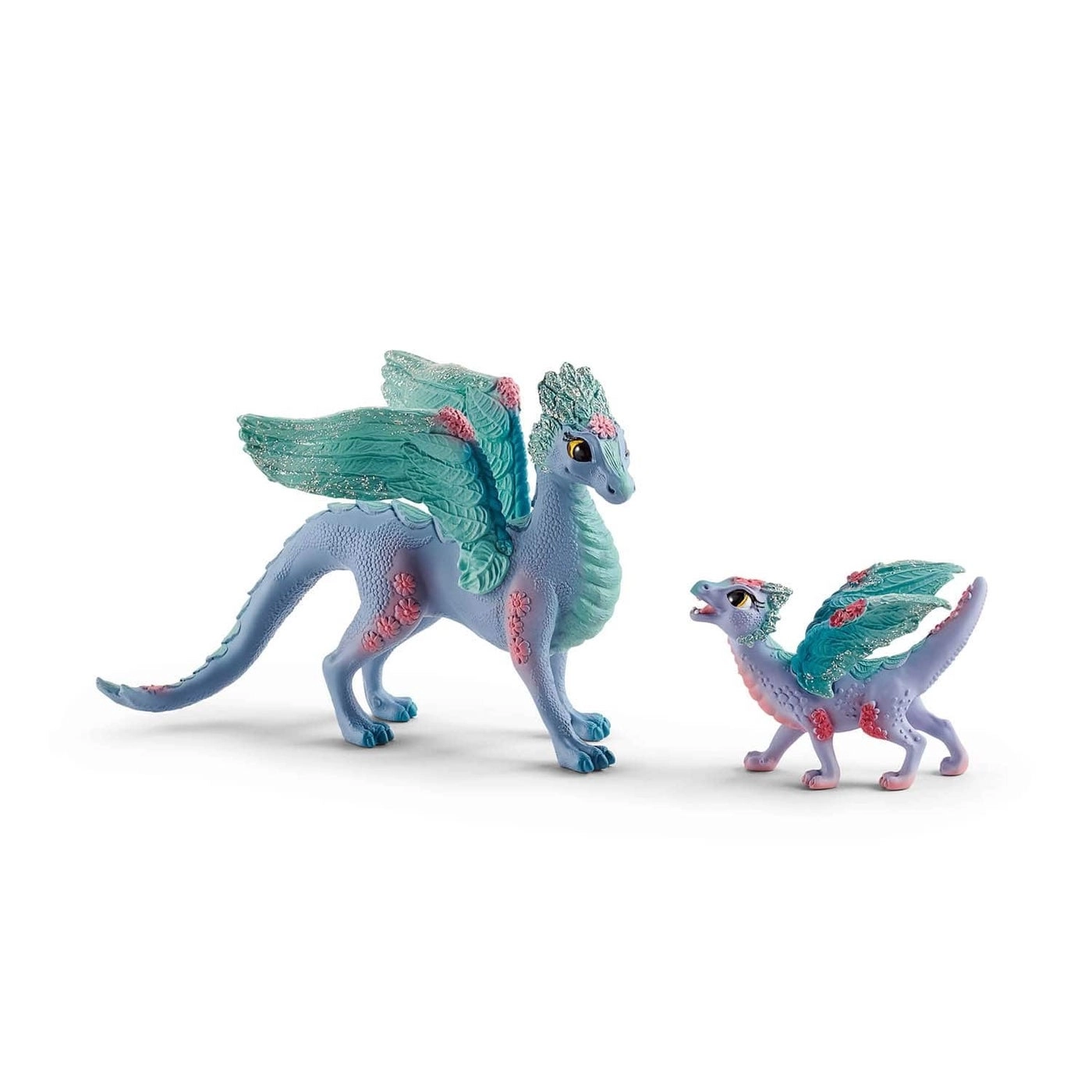 schleich Bayala Flower Dragon Mother and Child - multicolour (19 cm) (2134806)