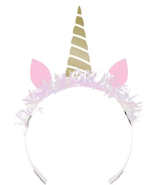 CREATIVE CONVERTING Unicorn Sparkle Tiara - 8-Pieces