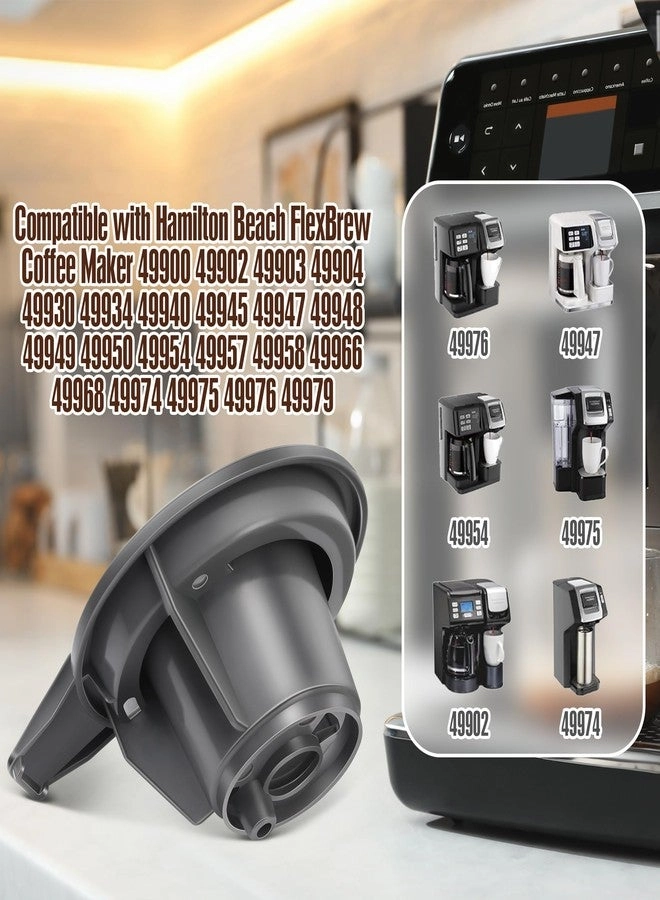 Bottom Needle Cup Holder Replacement - Compatible with Hamilton Beach FlexBrew 49900 49902 49904 49930 49934 49940 49945 49947 49950 49954 49957 49958 49966 49968 49974 49976 49979