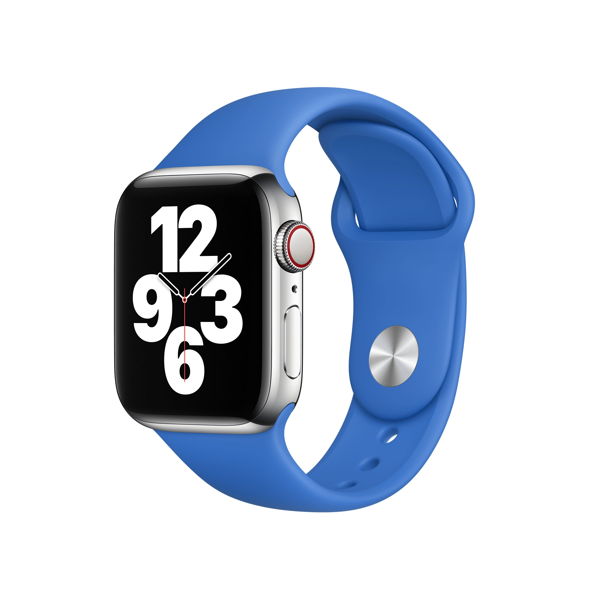 Sport Band for Apple Watch 46mm - Fluoroelastomer Pin-and-tuck Anchor Blue M/L