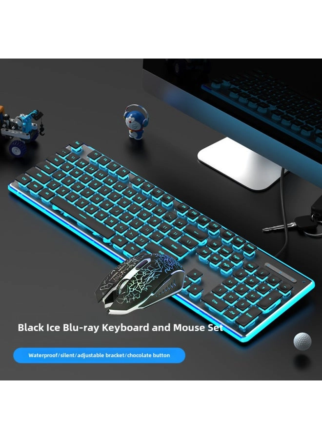 Mechanical Feel - Wired + E-sports Mouse