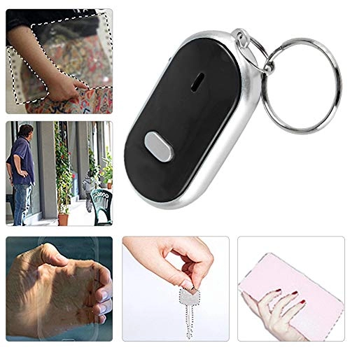 Key Finder - Voice Control Whistle Black
