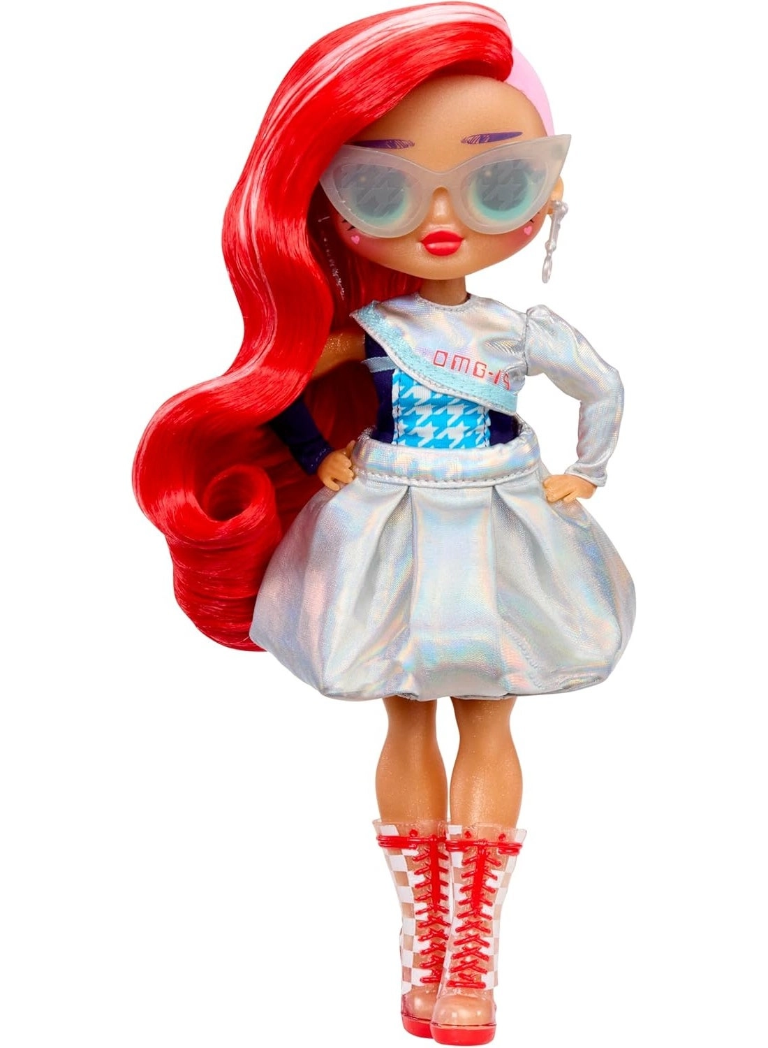 Eye Spy Fashion Doll - Interactive Unboxing Color Change Charm Key Necklace