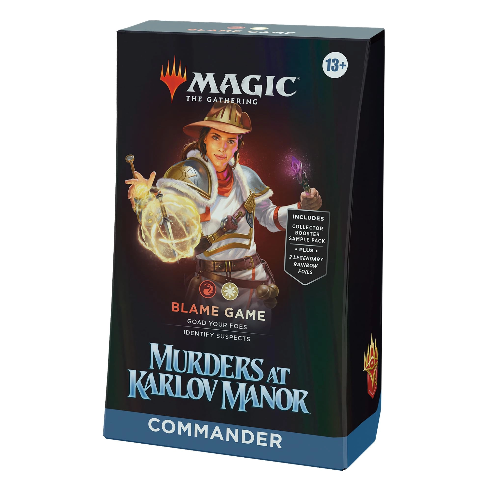 Wizards Of The Cost Murders at Karlov Manor Commander Deck - Blame Game - 100-Card Sample Pack