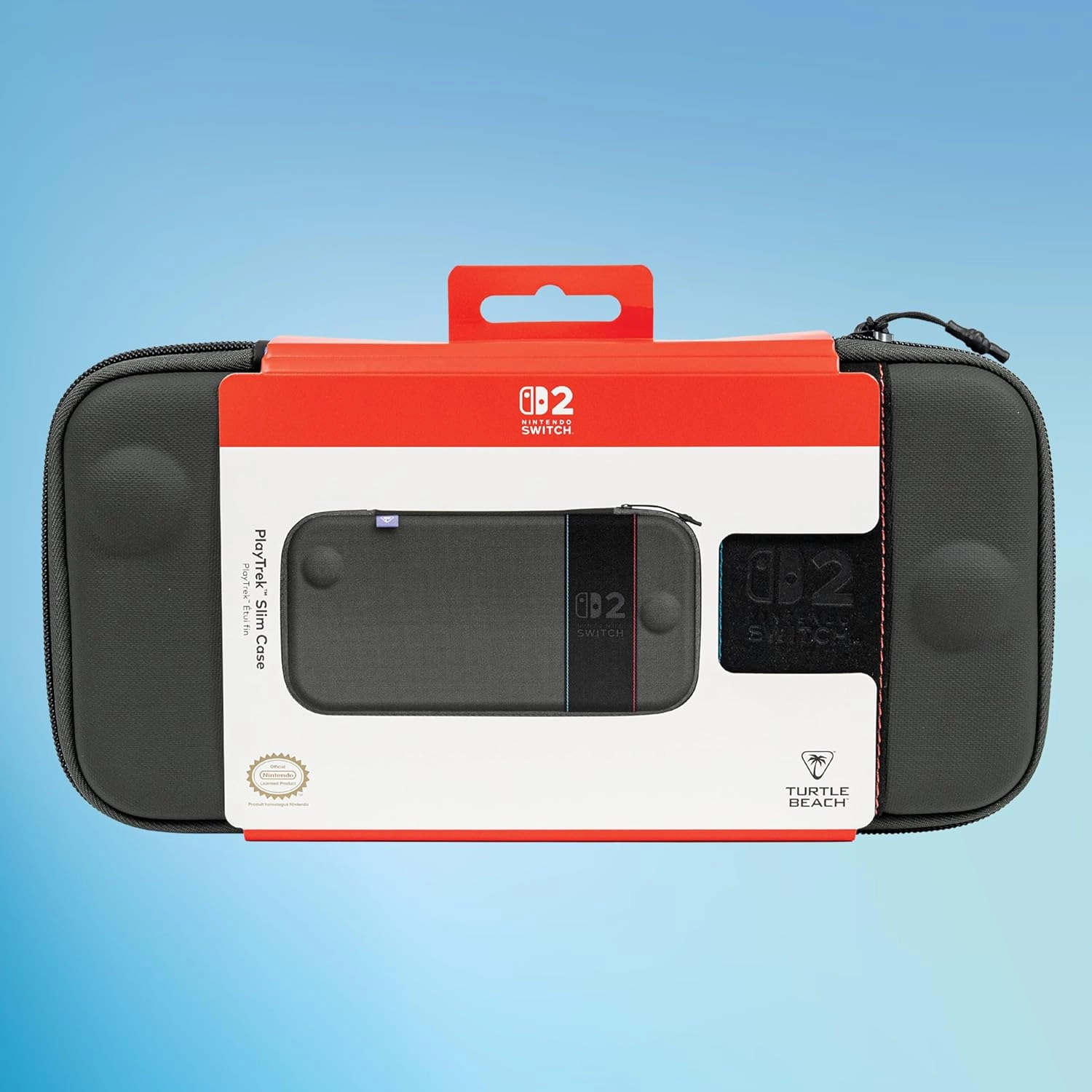 PlayTrek Slim Case - Switch 2 Charcoal Black
