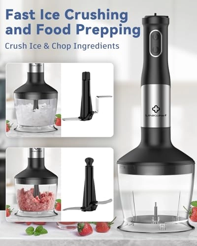 7 in 1 Immersion Blender - 500ml 800W