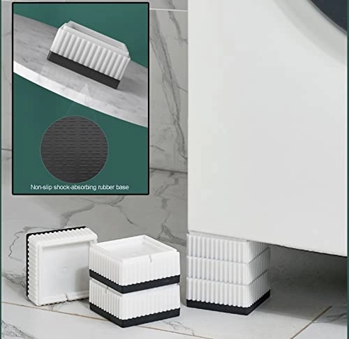 Universal Anti Vibration Feet Pads - 4pcs 6cm White