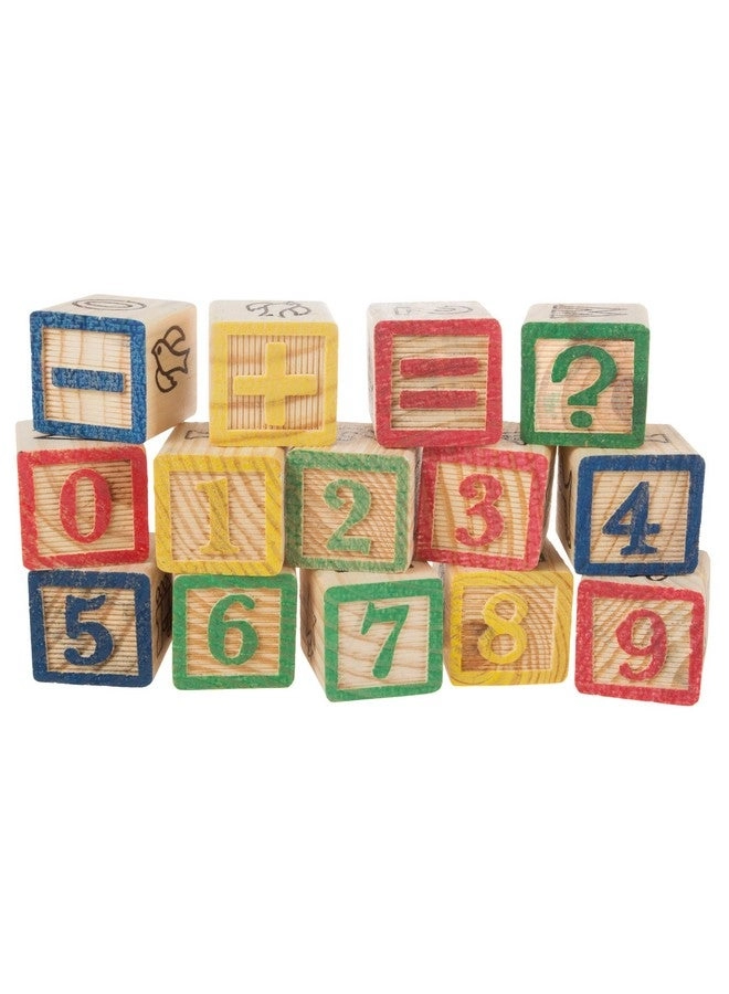 ABC and 123 Wooden Blocks